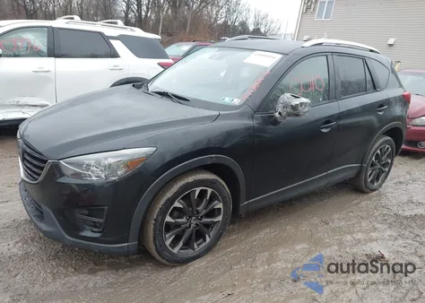 2016 Mazda Cx-5 Grand Touring из США, поврежденный, VIN JM3KE4DY9G0867576